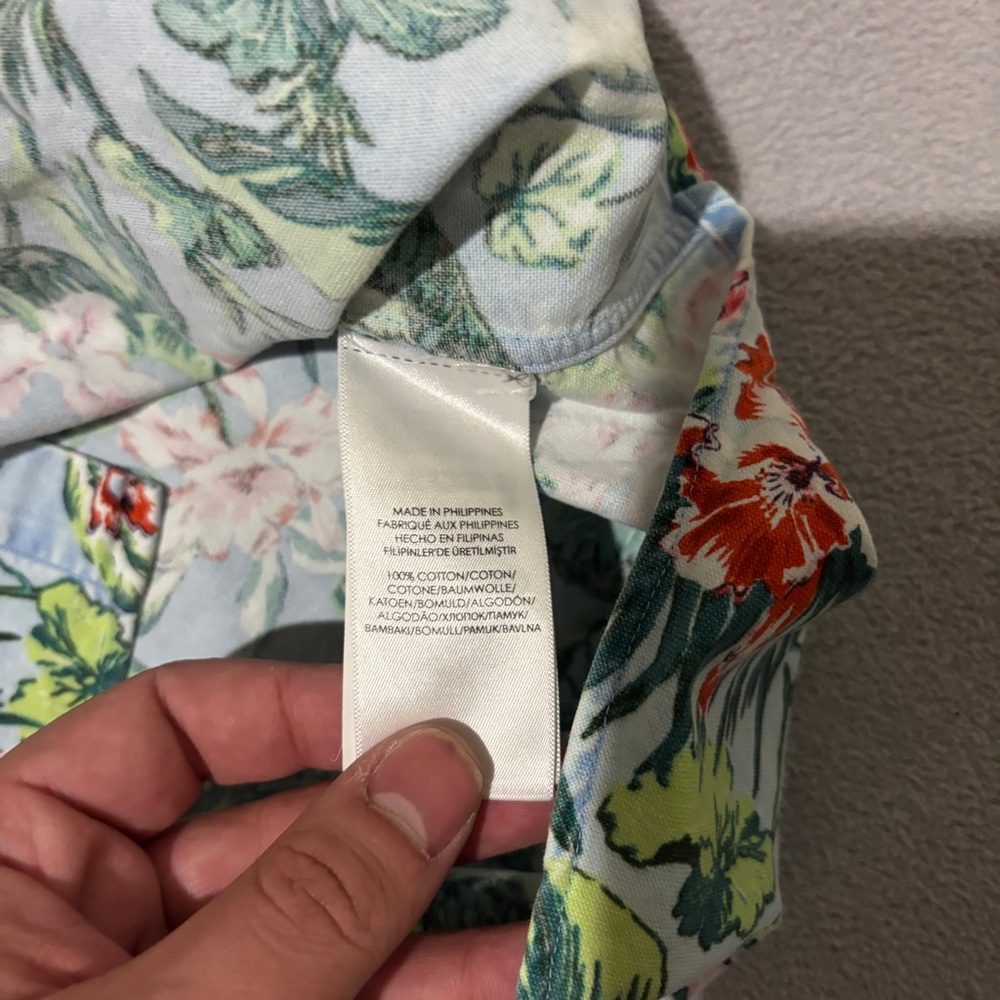 Polo Ralph Lauren Hawaiian Shirts Mens Large Slim Fit Floral Summer Casual - Picture 4 of 6